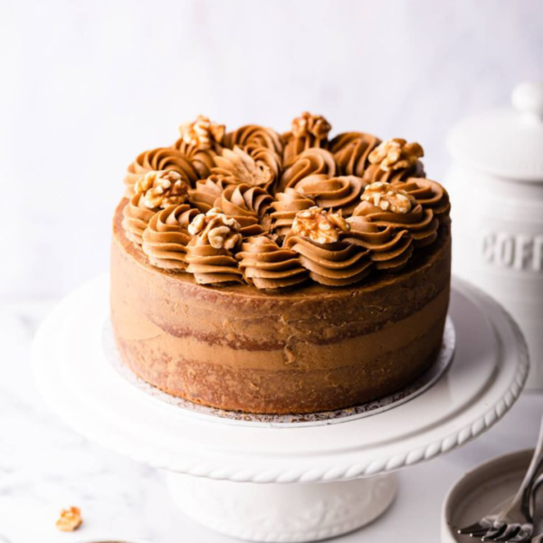 Coffee and Walnut Cake