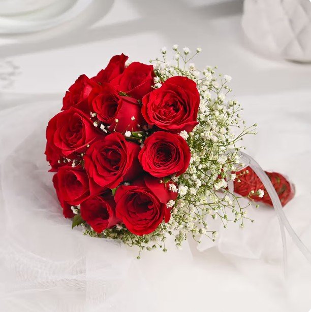 Celebrate Love with Red Roses