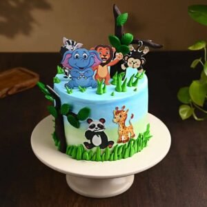 Jungle Carnival cake