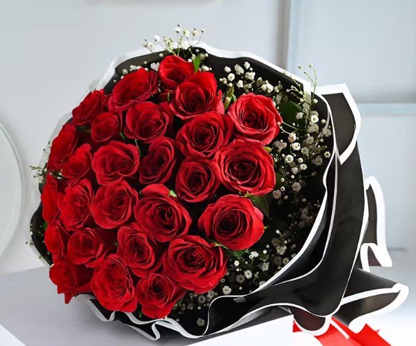Bunch of Red Roses